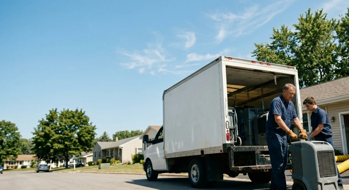 Water Damage Cleanup in Grayville, IL near me
